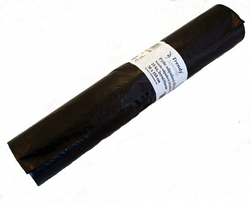 pytel/sáček odpadkový 60l/20ks, 30mic. (60x80cm) - černé 1 role - kopie