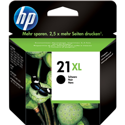 HP č. 21XL (C9351C) orig. pro DJ 3920/3940, PSC1410 (HP21XL) - černá 12 ml/475 str.
