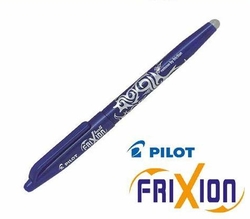 roller PILOT FriXion Ball 0,7, s čepičkou - gumovací modrý 