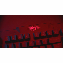 sada MARVO KW509 (Scorpion), bezdrátová, podsvícená - klávesnice+myš 