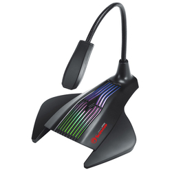 herní mikrofon MARVO MIC-01 (Scorpion), herní 2x 3.5 mm Jack, RGB podsvícený, USB 