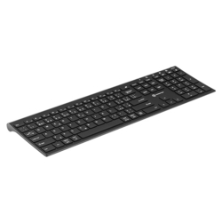klávesnice Powerton Ultraslim, CZ/SK, Multi-device 2,4Gb+BT 3,0,  - černá 