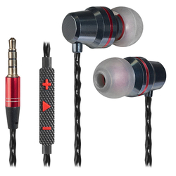 sluchátka DEFENDER Tanto, s mikrofonem, ovládání hlasitosti , 3,5mm jack, špuntová - černá 