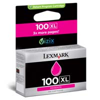 Lexmark 14N1070E orig. RETURN pro S305/S405/S505/S605, PRO205/705 (LE100XL) - magenta 600 str.