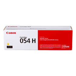 Canon 054HY (3025C002) orig. pro i-SENSYS LBP621Cw/623Cdw, MF641Cw/643Cd - žlutý 2.300 str.