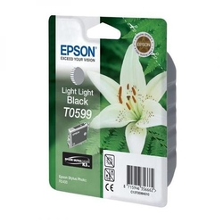 Epson T0599 orig. pro Epson Stylus Photo R2400 - light light black 13 ml