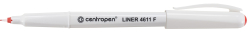liner Centropen 4611ergo, hrot F (0,3) cap off 14 - červený 