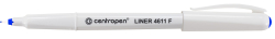 liner Centropen 4611ergo, hrot F (0,3) cap off 14 - modrý 