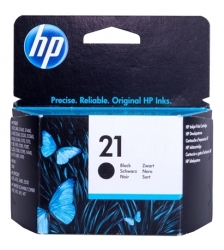 HP č. 21 (C9351A) orig. pro DJ 3920/3940, PSC1410 (HP21) - černá  5 ml/190 str.