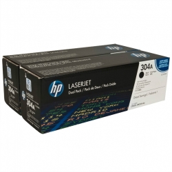 HP č. 304A (CC530AD) DOUBLE orig. pro LJ CM2320 (HP304A) - 2x černý 2x 3.500 str.