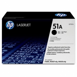 HP Q7551A orig. pro LJ P3005 (HP51A) - černý 6.500 str.