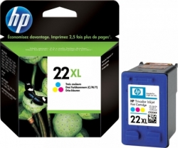 HP č. 22XL (C9352C) orig. pro DJ 3920/3940, PSC1410 (HP22XL) - barevná 11 ml/415 str.