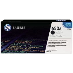 HP CE270A orig. pro LJ CP5525  - černý toner (HP650A) 13500 stran