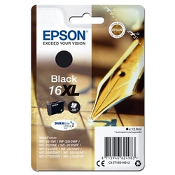 Epson č. 16XL (T1631) orig. pro WorkForce WF2540/2530/2520/2010 (EP16XL) - černá 12,9 ml