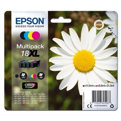 Epson č. 18XL (T1816) orig. PACK pro Expression Home XP102/402/405/302 - CMYK 11,5 ml + 3x 6,6 ml