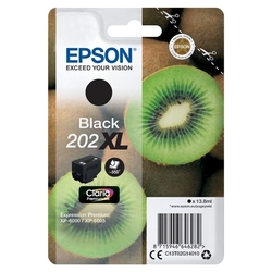 Epson č. 202XL (C13T02G1401) orig. pro XP 6000/6005 (EP202XL) - černá 13,8 ml
