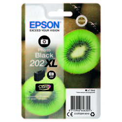 Epson č. 202XL (C13T02H1401) orig. pro XP 6000/6005 (EP202XL) - foto černá 7,9 ml