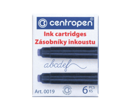 náplň - inkoustové bombičky Centropen (0019) - 6ks 
