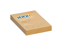 bloček snímatelný samolepicí Stick´n HOPAX (76x51mm) 100 listů - přírodně hnědá 