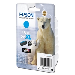 Epson č. 26XL (T2632) orig. pro Expression Premium XP800/700/600 (EP26XL) - cyan 9,7ml