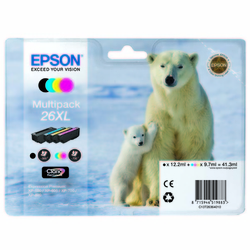 Epson T2636 orig. pro Expression Premium XP800,XP700,XP600 (EP26XL) - Multipack CMYK 