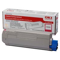 OKI 43865722 orig. toner pro C5850, C5950, MC560 - magenta toner 6000 str.