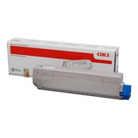 OKI 44844507 orig. pro C831/C841 - cyan toner 10000 str.