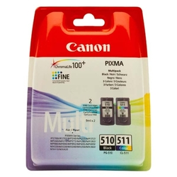 Canon PG-510+CL-511 (2970B010) orig. (PG510+CL511) - černá + barevná 2x 9ml (220+245 str.)
