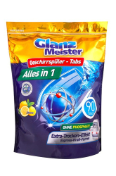tablety do myčky Glanz Meister Platinium All in one - 90ks 