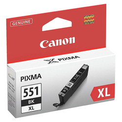 Canon CLI-551XL BK (6443B001) orig. pro MG5450/MG6350 (č. 551XL) - černá 11 ml