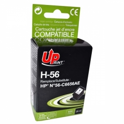 Cartridge č. 56 (C6656A) UPrint kompatibil pro HP - černá 25 ml/620 str.