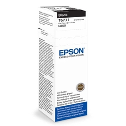 Epson T6731 orig. (C13T67314A), lahev/zásobník s inkoustem - černá (EP673) 70 ml