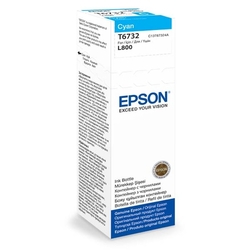 Epson T6732 orig. (C13T67324A), lahev/zásobník s inkoustem - cyan (EP673) 70 ml