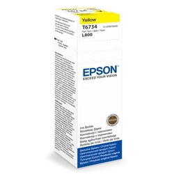Epson T6734 orig. (C13T67344A) lahev/zásobník s inkoustem (EP673) - žlutá 70 ml