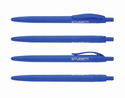 kuličkové pero ICO STUDENT Soft Touch 0,7 - modrá 