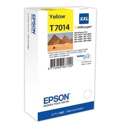 Epson T7014 orig. pro WorkForce Pro WP4000/4500 series Durabrite - žlutá XXL 34,2 ml/3.400 str.