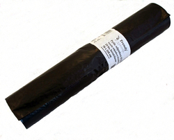 pytel/sáček odpadkový 120l/25ks, 40mic. (70x110cm) - černé 1 role