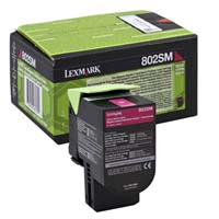 Lexmark 80C2SM0 orig. RETURN pro CX310 - magenta 2.000 str.