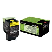 Lexmark 80C2SY0 orig RETURN pro CX310 - yellow toner 2000 str.