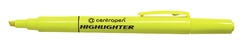 zvýrazňovač Centropen 8722 (stopa 1-4mm) - žlutý 