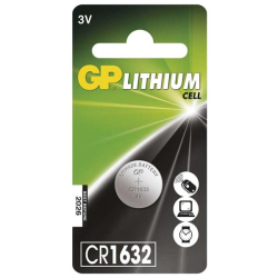 baterie lithiová GP CR1632, 3V, lithiová - 1ks 