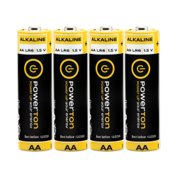baterie alkaline PowerTON AA, 1,5V, blistr - 4ks  