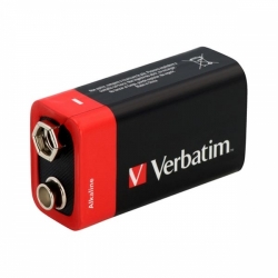 baterie alkalická VERBATIM (R61/49924) 9V - 1ks 