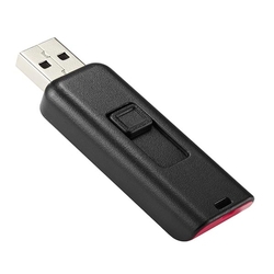 Flash Disk APACER AH334, 64GB, vysouvací, USB 2.0 - růžová 