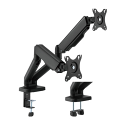 držák monitoru BRATECK LDT46-C024E dvě ramena vedle sebe, mechanická pružina