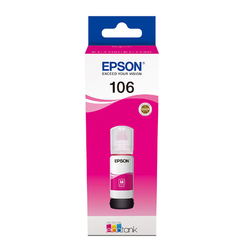 Epson č. 106 (C13T00R340) lahvička inkoustu pro EcoTank 7700/7750 (EP106) - magenta 70 ml