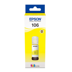 Epson č. 106 (C13T00R440) lahvička inkoustu pro EcoTank 7700/7750 (EP106) - žlutá 70 ml