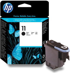 HP č. 11 (C4810A) orig. (HP11) tisková hlava - černá 4 ml/16.000 str.
