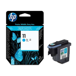 HP č. 11 (C4811A) orig. (HP11) tisková hlava - cyan 4 ml/24.000 str.
