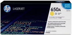 HP CE272A orig. pro LJ CP5525 (HP650A) - žlutý 15.000 stran
